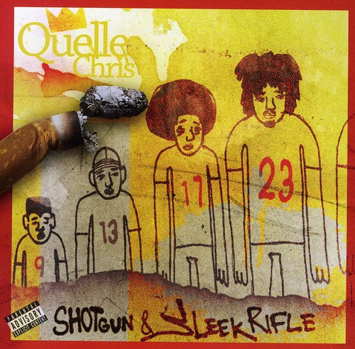 the album cover for Quelle Chris - Shotgun and Sleek Rifle