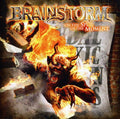 the album cover for Brainstorm - On the Spur of the Moment