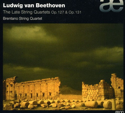 the album cover for Brentano String Quartet - Late String Quartets Op 127 & Op 131 [Digipak]