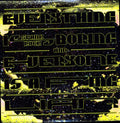 the album cover for Spank Rock - Everything Is Boring and Everyone Is A Fucking Liar