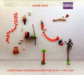 the album cover for Spank Rock - Everything Is Boring and Everyone Is A Fucking Liar