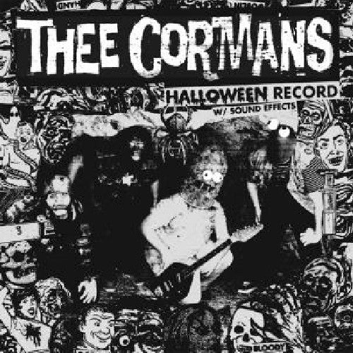 the album cover for Cormans - Halloween Record with Sound Effects
