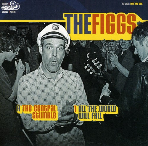 the album cover for Figgs - Central Stumble/All The World Will Fall