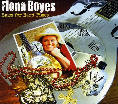 the album cover for Fiona Boyes - Blues for Hard Times