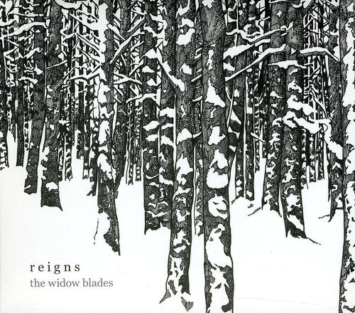 the album cover for Reigns - The Widow Blades