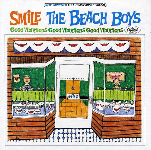 the album cover for The Beach Boys - Smile Sessions