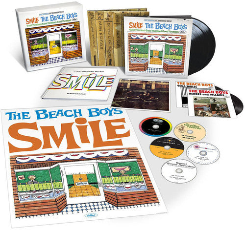 the album cover for The Beach Boys - Smile Sessions