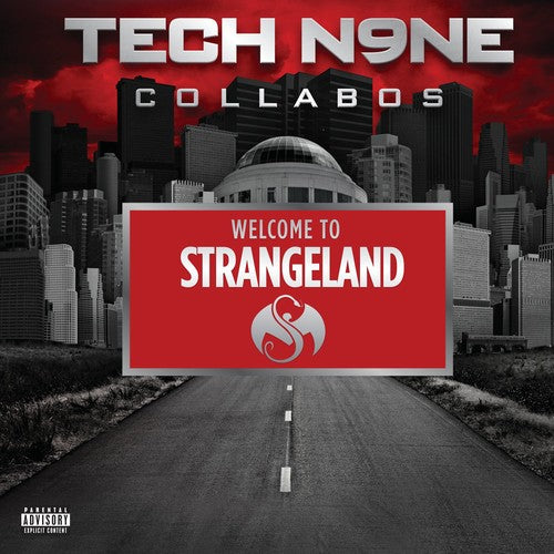 the album cover for Tech N9Ne Collabos - Welcome to Strangeland