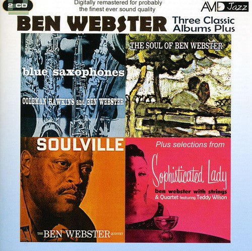 the album cover for Ben Webster - Three Classic Albums Plus [Import]