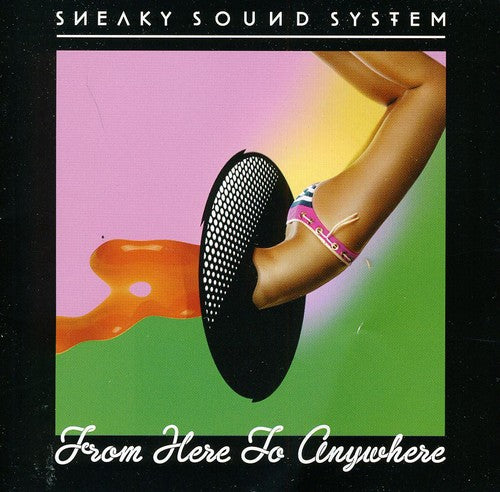 the album cover for Sneaky Sound System - From Here to Anywhere