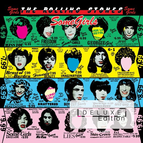 the album cover for The Rolling Stones - Some Girls