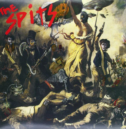 the album cover for Spits - Spits