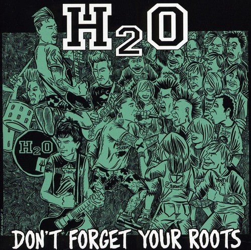 the album cover for H2o - Don't Forget Your Roots