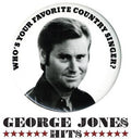 the album cover for George Jones - Hits