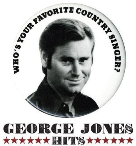 the album cover for George Jones - Hits
