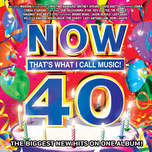 the album cover for Now That's What I Call Music! - Now, Vol. 40: That's What I Call Music