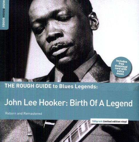 the album cover for John Lee Hooker - Rough Guide To John Lee Hooker [Import]