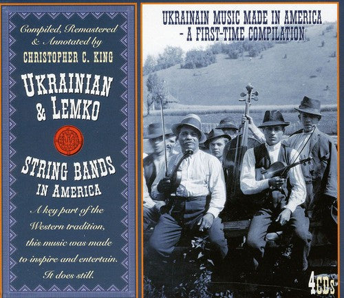 the album cover for Ukranian & Lemko String Bands In America - Ukranian and Lemko String Bands In America