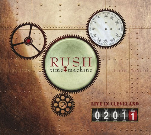 the album cover for Rush - Time Machine 2011: Live in Cleveland