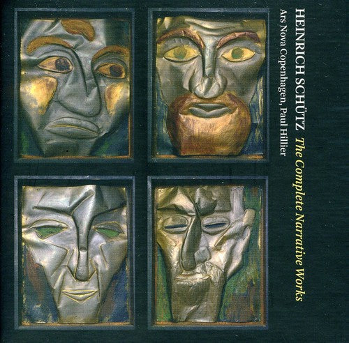 the album cover for Schutz / Ars Nova Copenhagen / Hillier / Riis - Complete Narrative Works