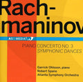 the album cover for Robert Spano - Piano Concerto No 3 Symphonic Dances
