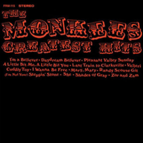 the album cover for The Monkees - Greatest Hits