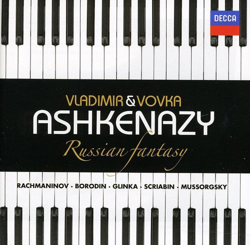 the album cover for VLADIMIR ASHKENAZY - Russian Fantasy