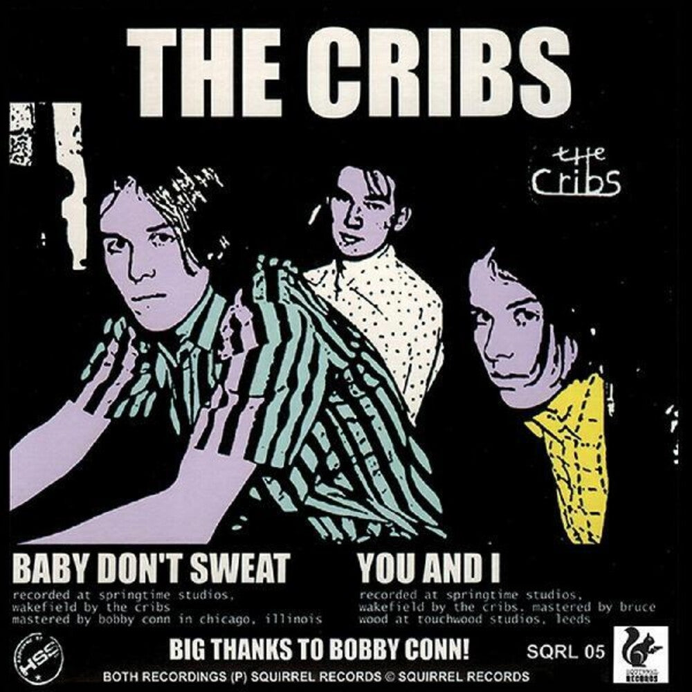 the album cover for Cribs/Jen Schande - Split