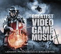 the album cover for London Philharmonic Orchestra - Greatest Video Game Music