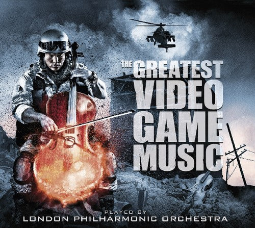 the album cover for London Philharmonic Orchestra - Greatest Video Game Music