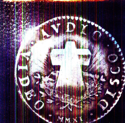 the album cover for Justice - Audio, Video, Disco