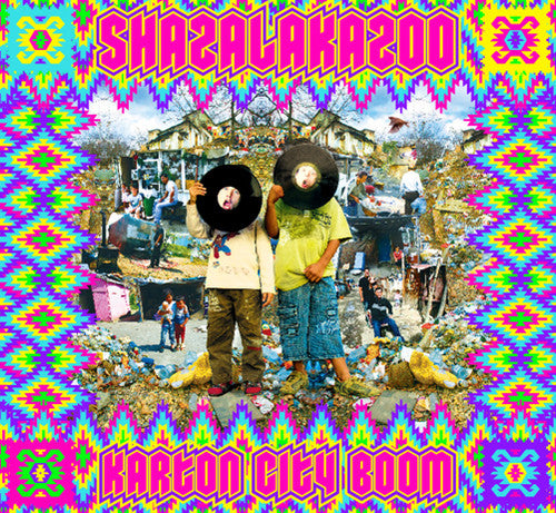 the album cover for Shazalakazoo - Karton City Boom