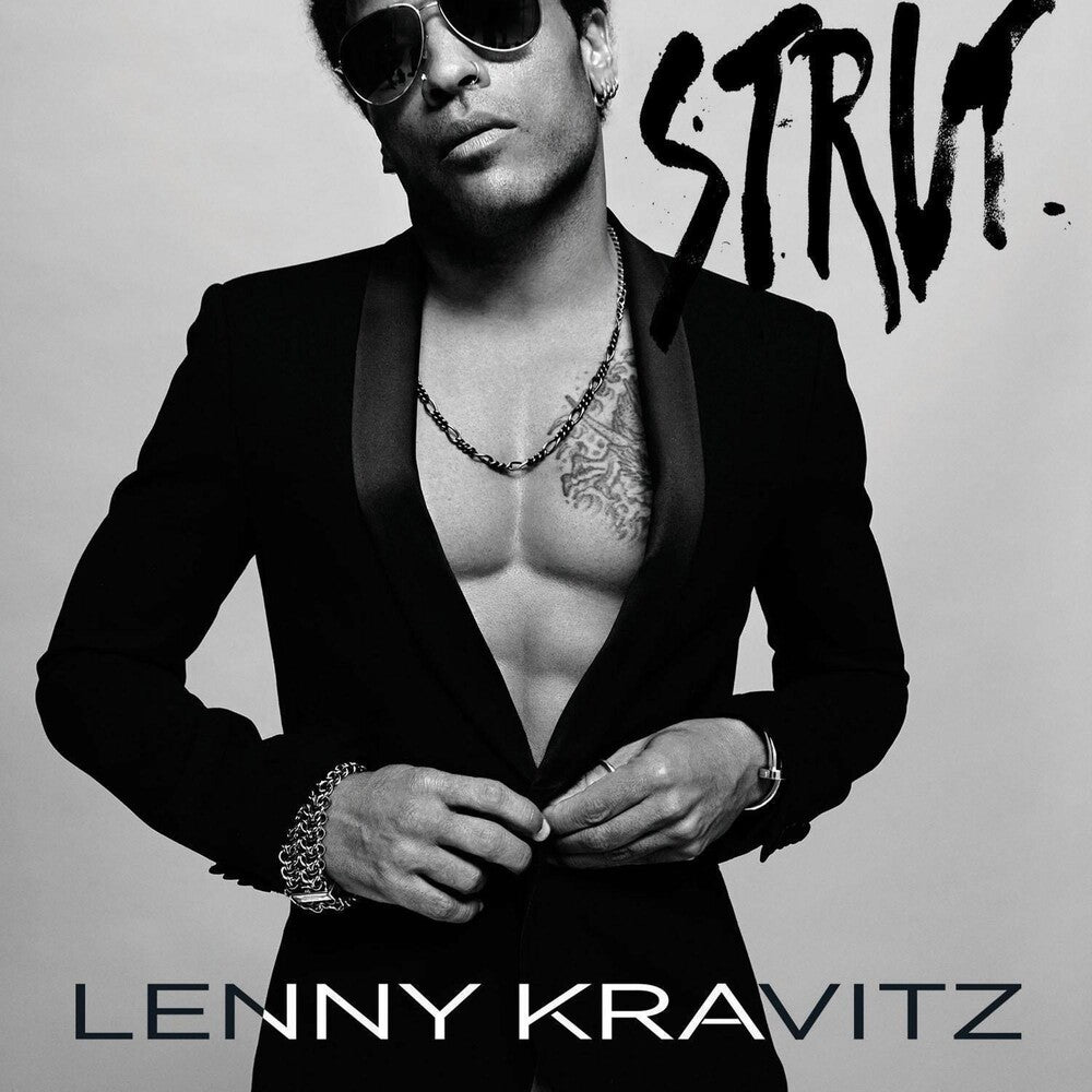 the album cover for Lenny Kravitz - Strut