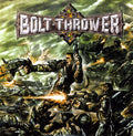 the album cover for Bolt Thrower - Honour Valour Pride