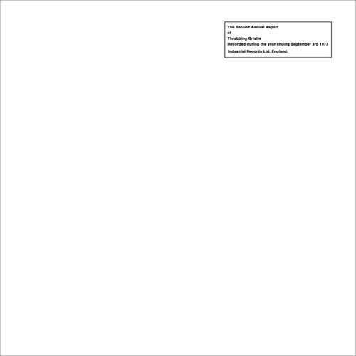 the album cover for Throbbing Gristle - The Second Annual Report Of Throbbing Gristle