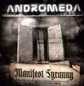 the album cover for Andromeda - Manifest Tyranny