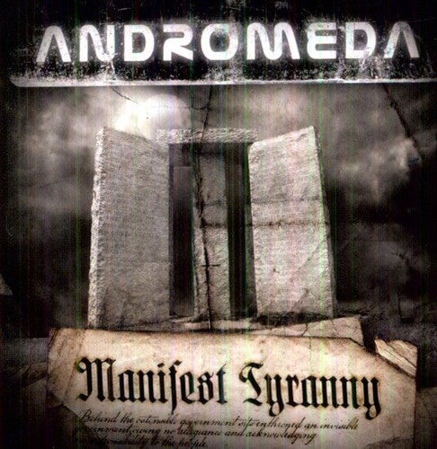 the album cover for Andromeda - Manifest Tyranny