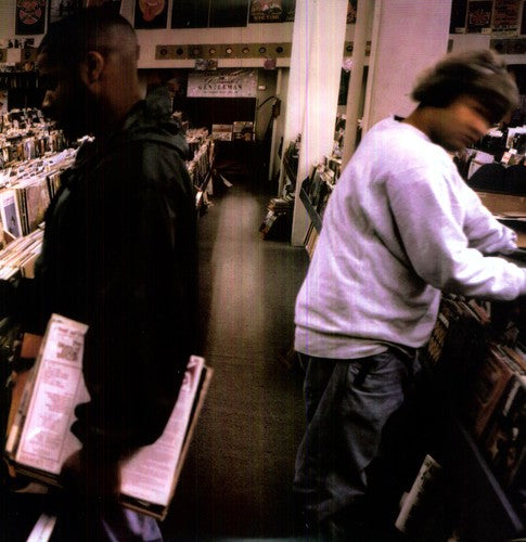 the album cover for DJ Shadow - Entroducing