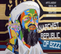 the album cover for Arto Lindsay & Marc Ribot - Anarchist Republic of BZZZ