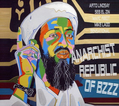 the album cover for Arto Lindsay & Marc Ribot - Anarchist Republic of BZZZ