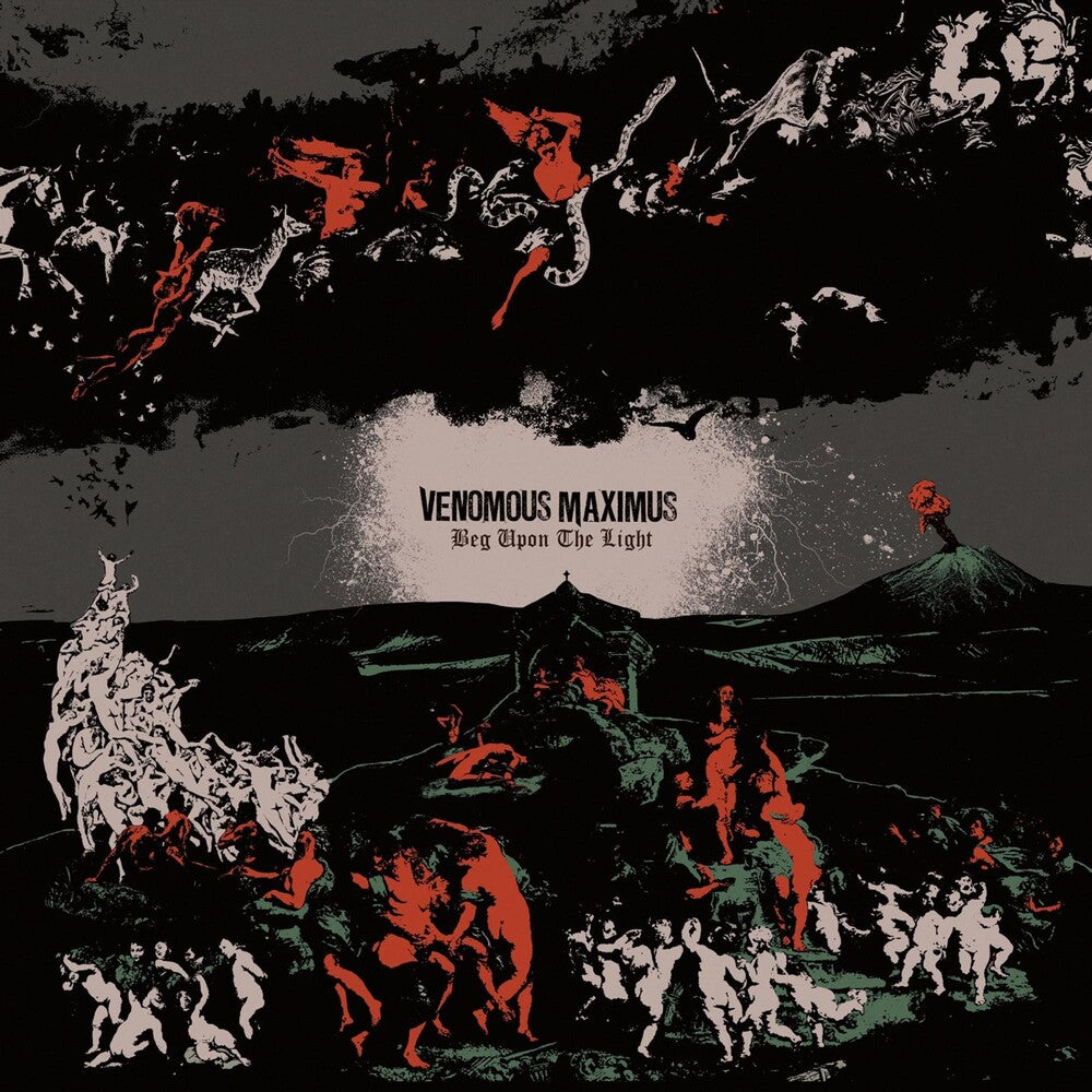 the album cover for Venomous Maximus - Beg Upon The Light