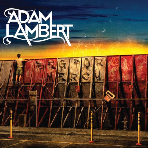 the album cover for Adam Lambert - Beg For Mercy
