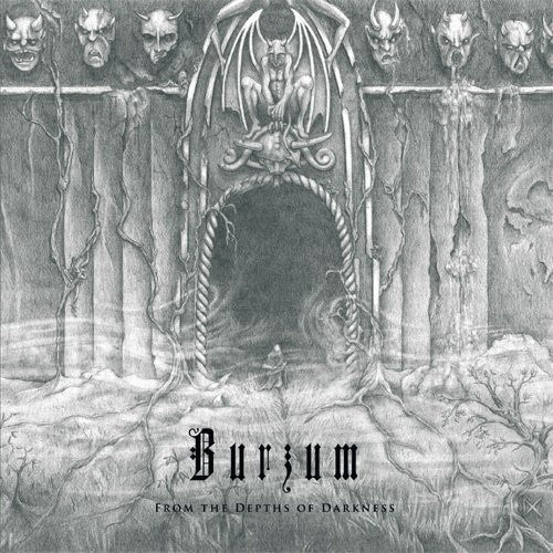 the album cover for Burzum - From The Depths Of Darkness [Limited Edition Vinyl]
