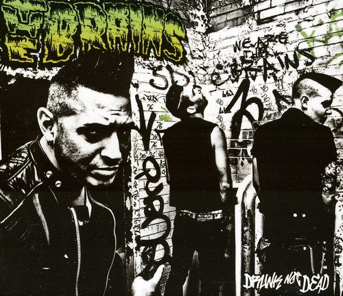 the album cover for Brains - Drunk Not Dead