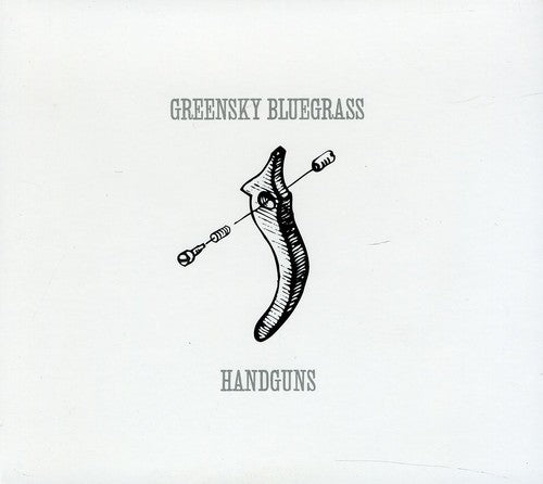 the album cover for Greensky Bluegrass - Handguns