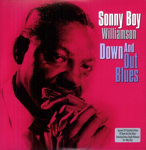 the album cover for Sonny Williamson Boy - Down & Out Blues [Import]