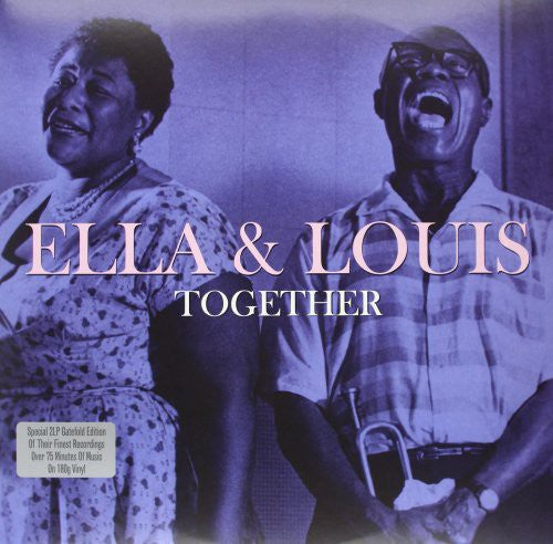 the album cover for Ella Fitzgerald & Louis Armstrong - Together [180 Gram]
