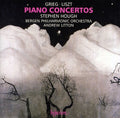 the album cover for Grieg / Liszt / Bergen Philharmonic / Hough - Piano Concerto in A minor