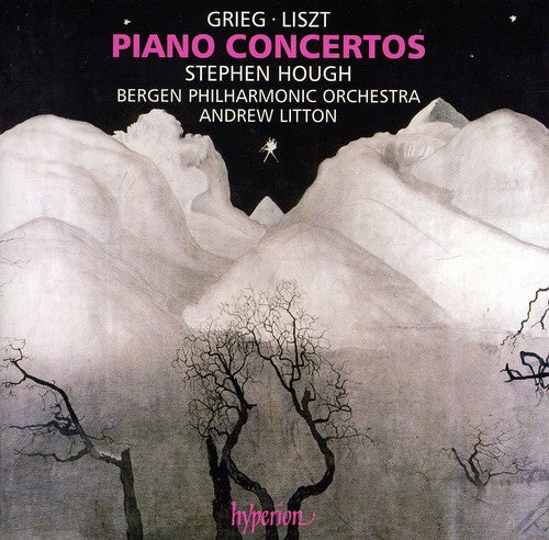the album cover for Grieg / Liszt / Bergen Philharmonic / Hough - Piano Concerto in A minor