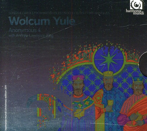 the album cover for Anonymous 4 - Wolcum Yule